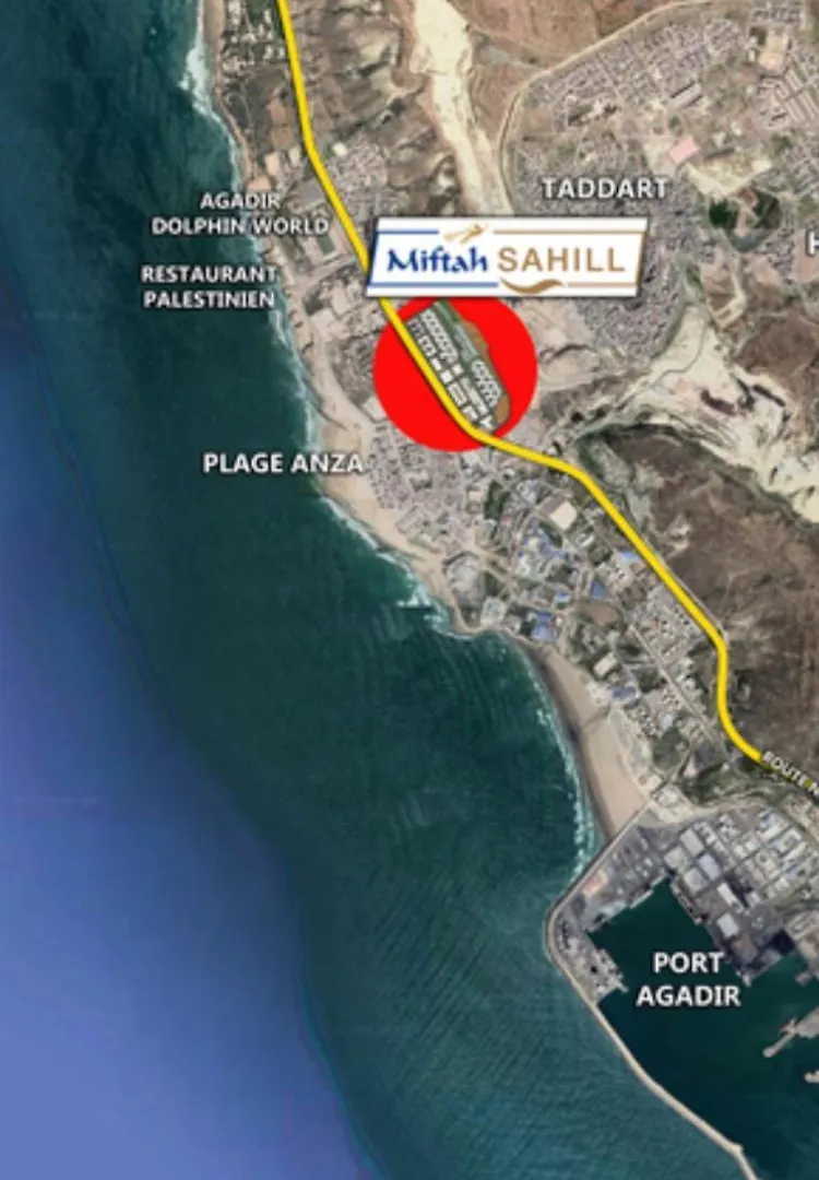 Apartment Appartement Moderne Et Lumineux - Anza Plage Agadir